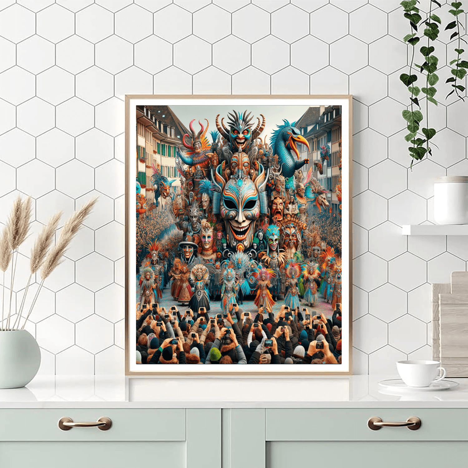 Fasnacht Painting Number Kit