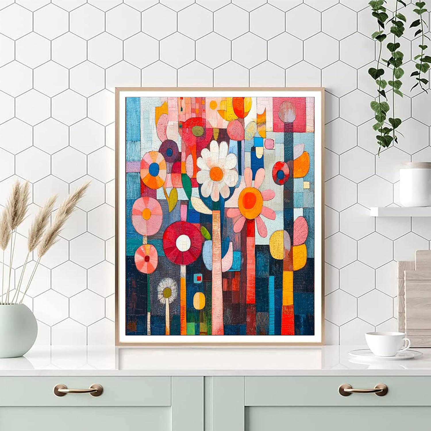 Paul Klee Inspired Playful Dreams  Paint By Number