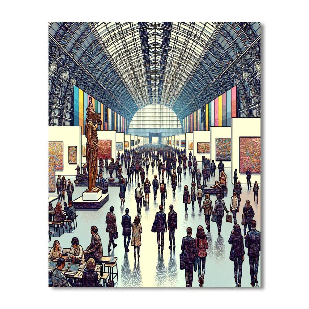 Art Basel - Switzerland DIY Paint By Numbers