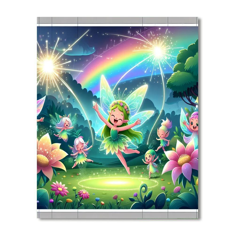 Fantastic Fairy Adventures Painting By Numbers Kit