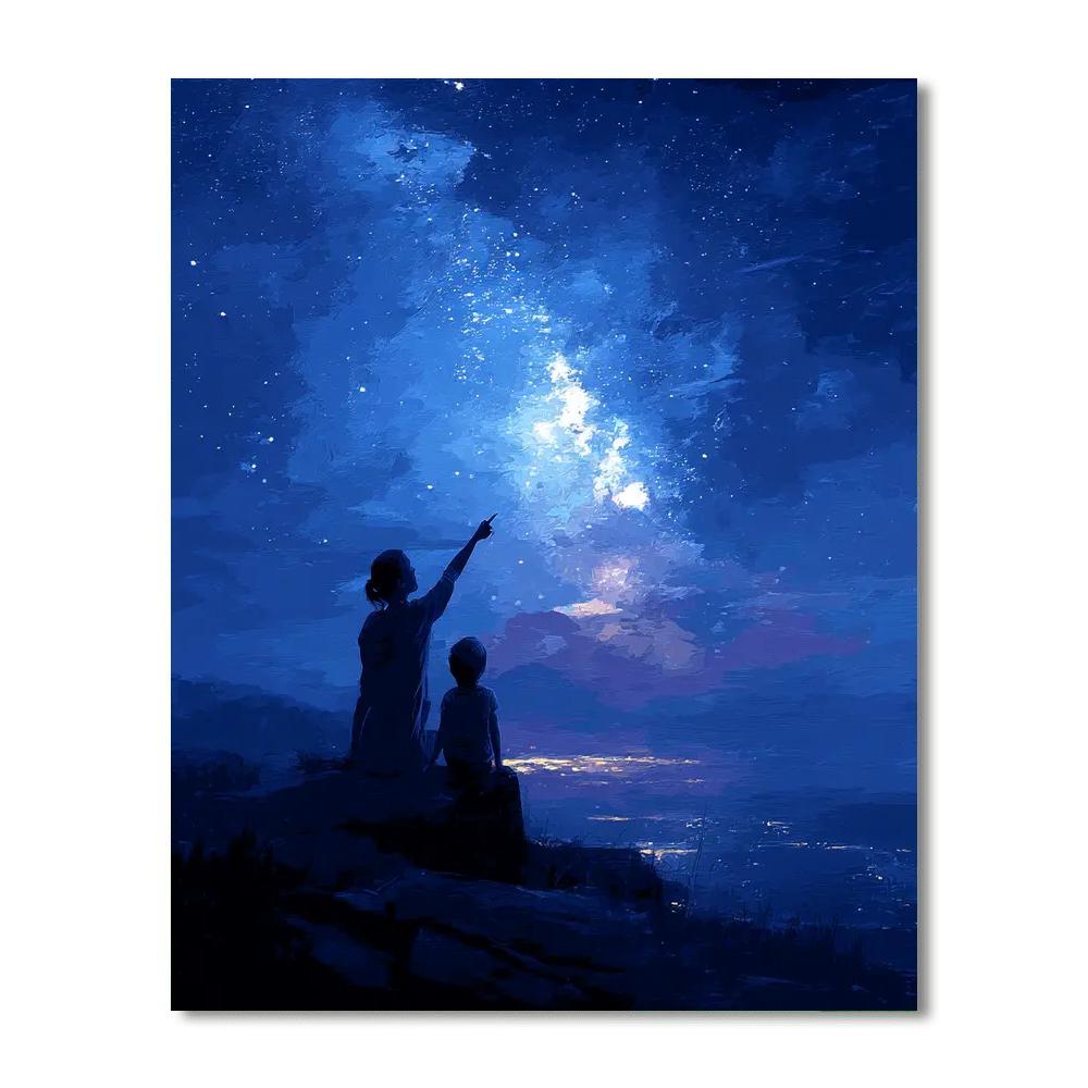 Love You To The Moon And Back Paint By Numbers Kits