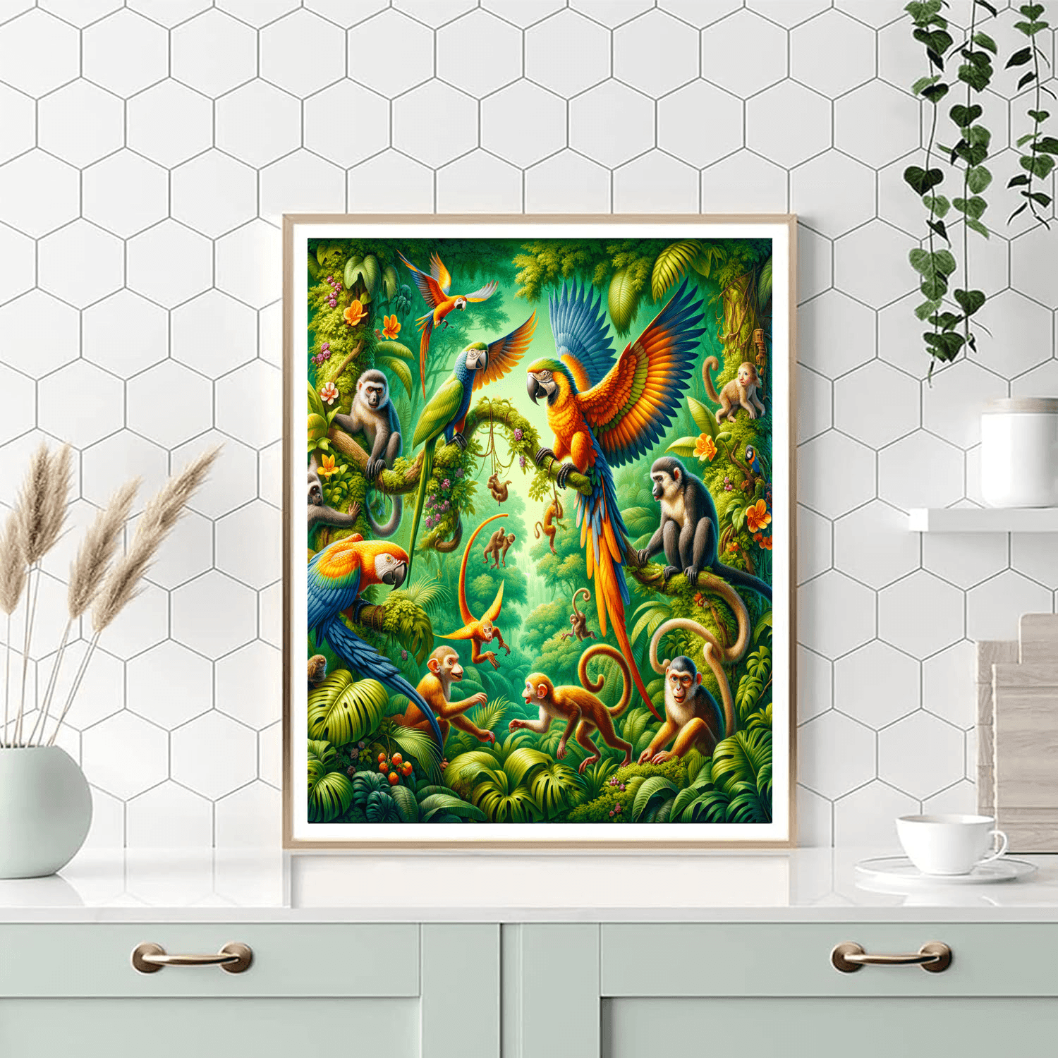 Jungle Mystique DIY Paint By Numbers