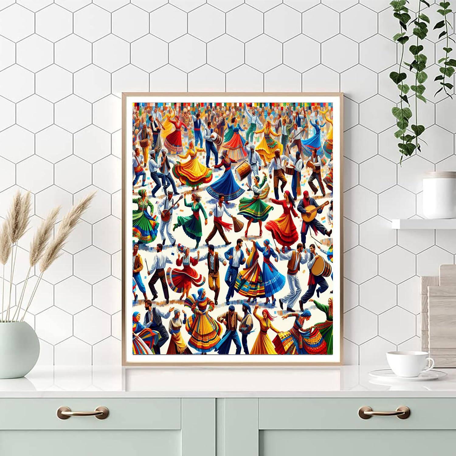 Radiant Cultural Celebration Numbered Painting Kits