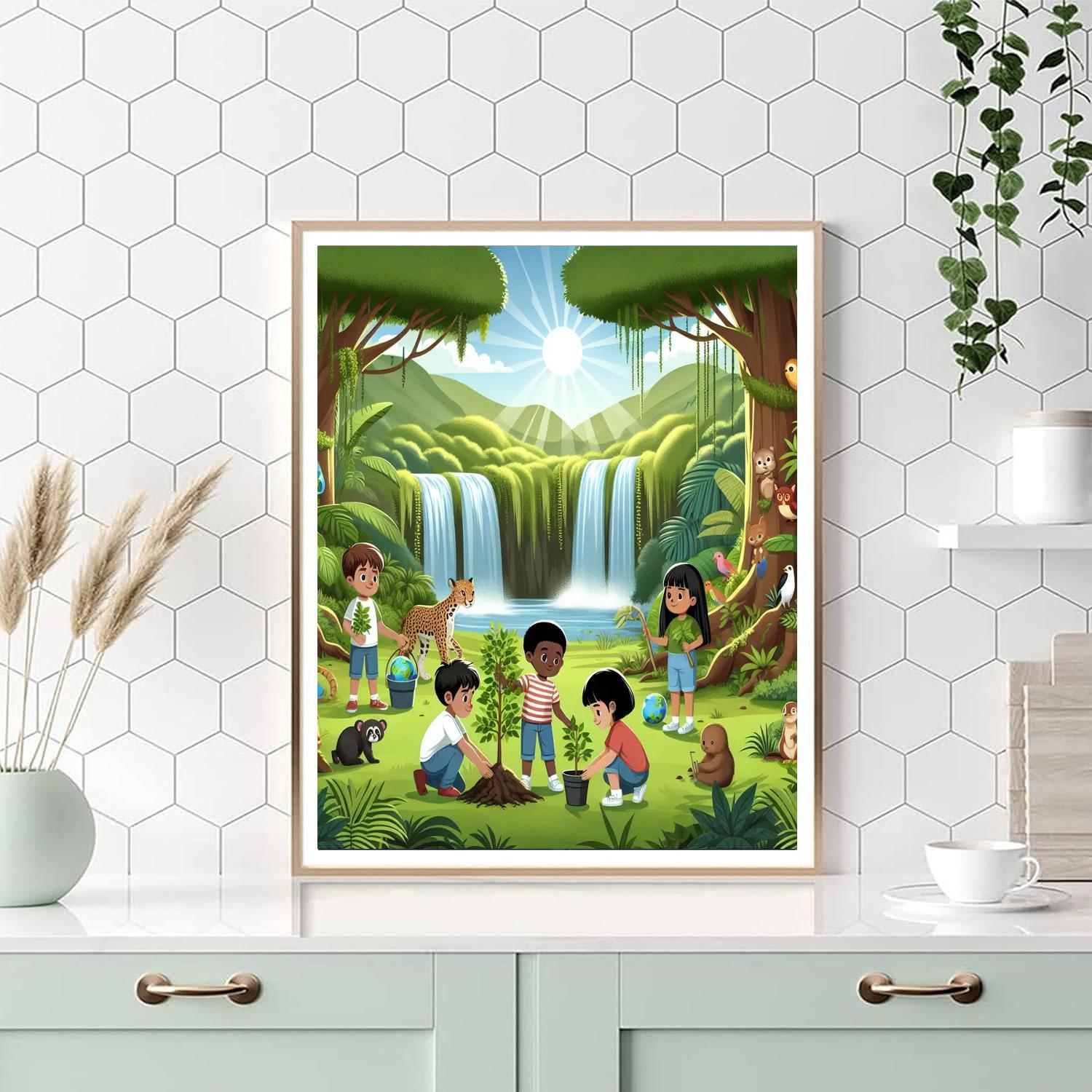 Rainforest Conservation Mission Paint By Number