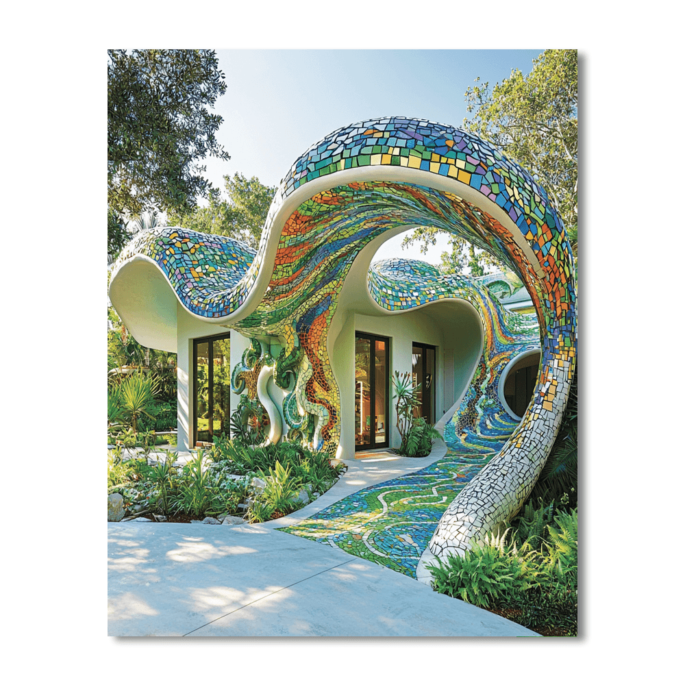 Casa Batlló - Barcelona Painting Number Kit