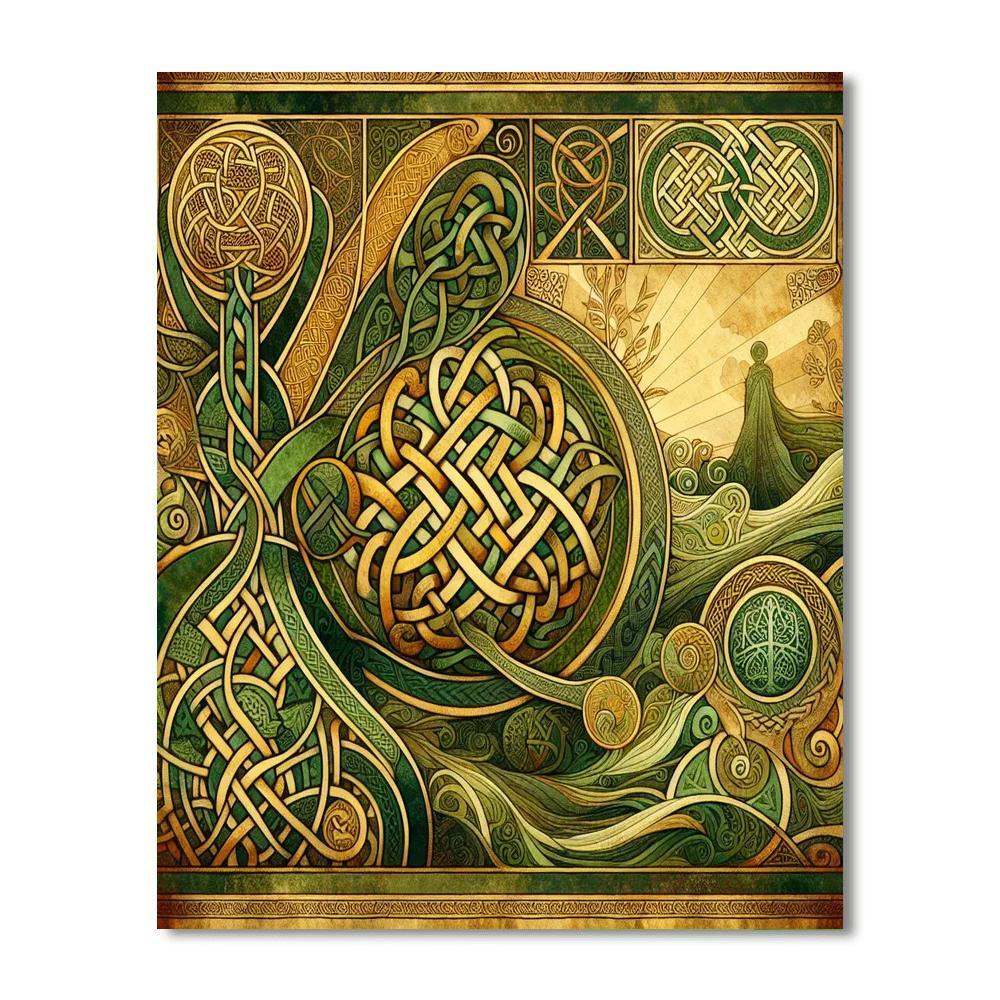 Historic Celtic Traditions Paint By Numbers