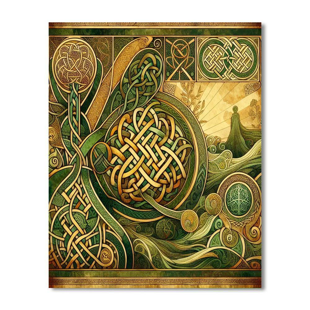 Historic Celtic Traditions Paint By Numbers