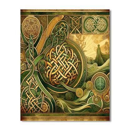 Historic Celtic Traditions Paint By Numbers