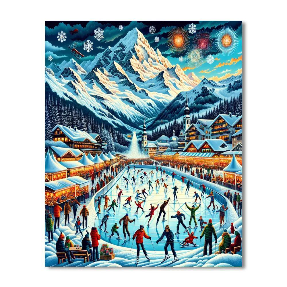 Winter Festival - New Zealand DIY Paint By Numbers