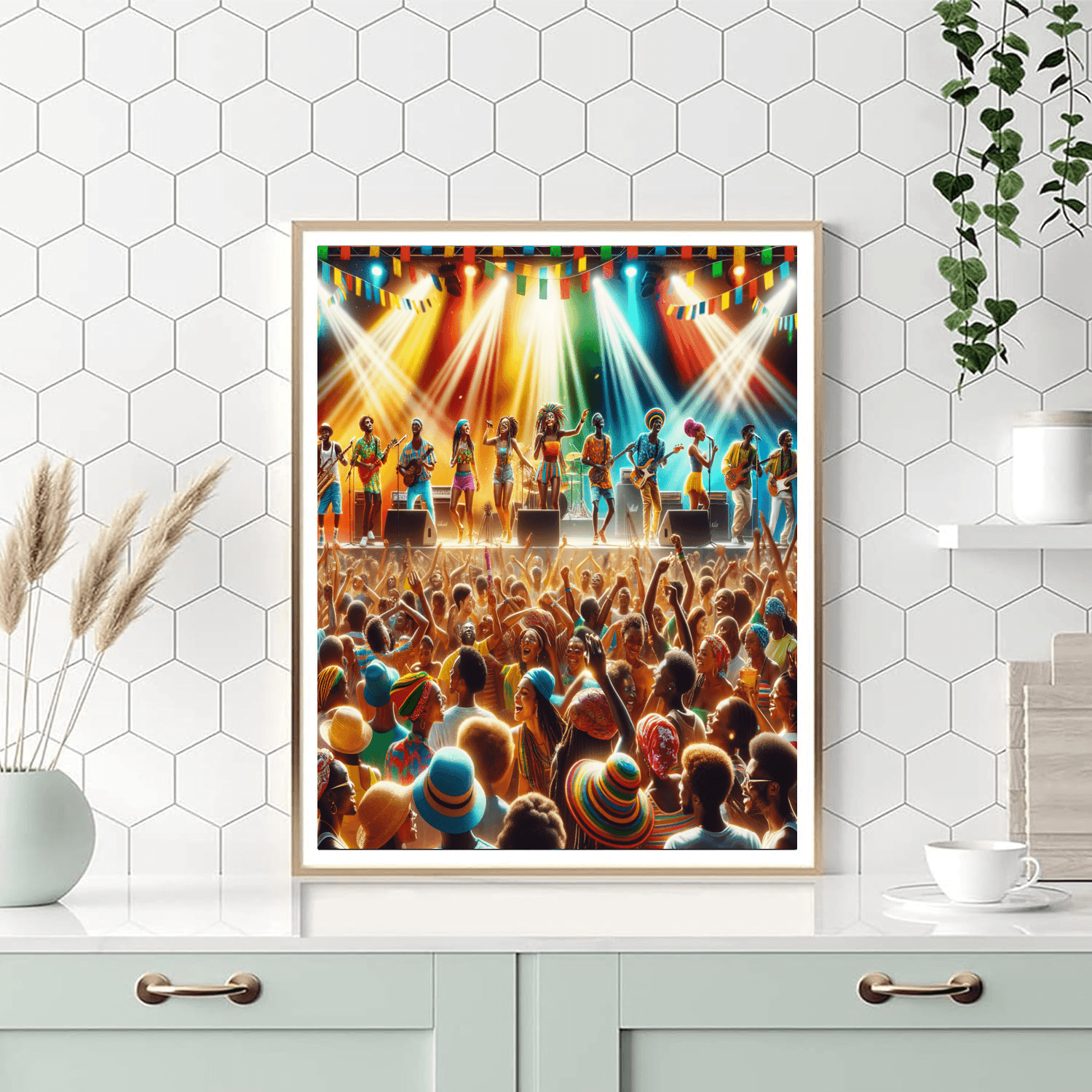 Kingston Music Festival - Jamaica DIY Paint By Numbers