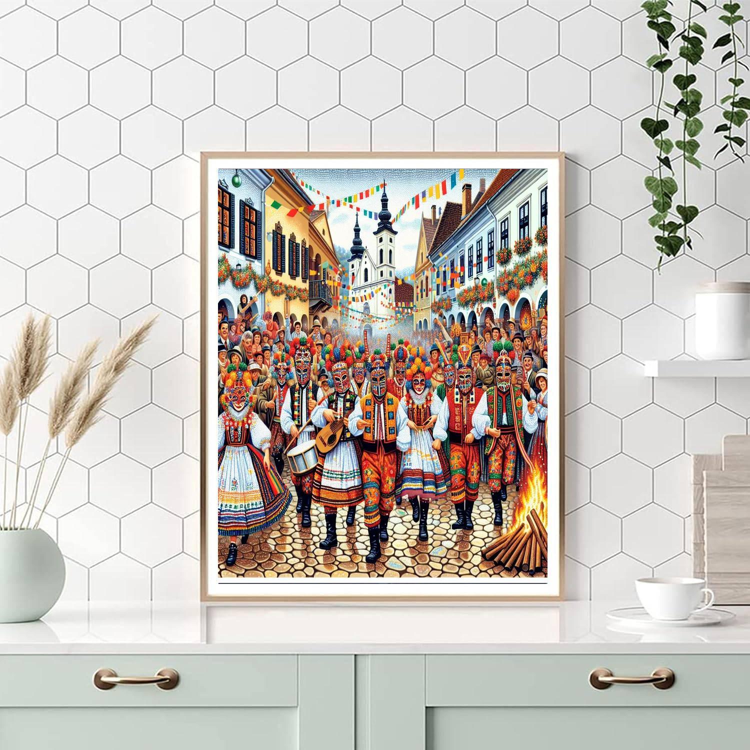 Busó Festival Numbered Painting Kits