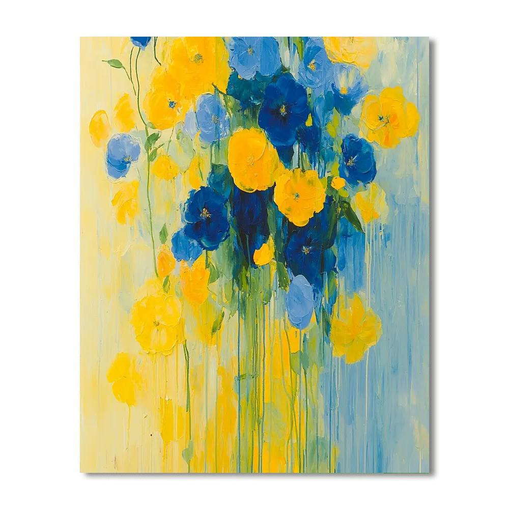 Frida Kahlo Inspired Fragments Of Light  Numbered Painting Kits