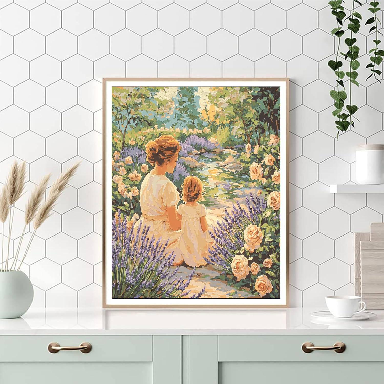 Mother’s Garden Sanctuary Number Painting