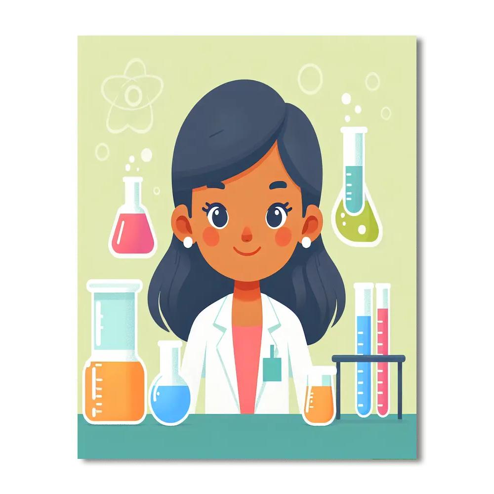 Science Adventure Painting By Numbers Kit