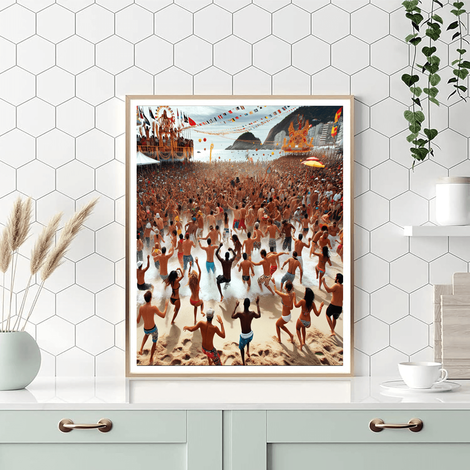 San Juan Festival - Puerto Rico DIY Paint By Numbers