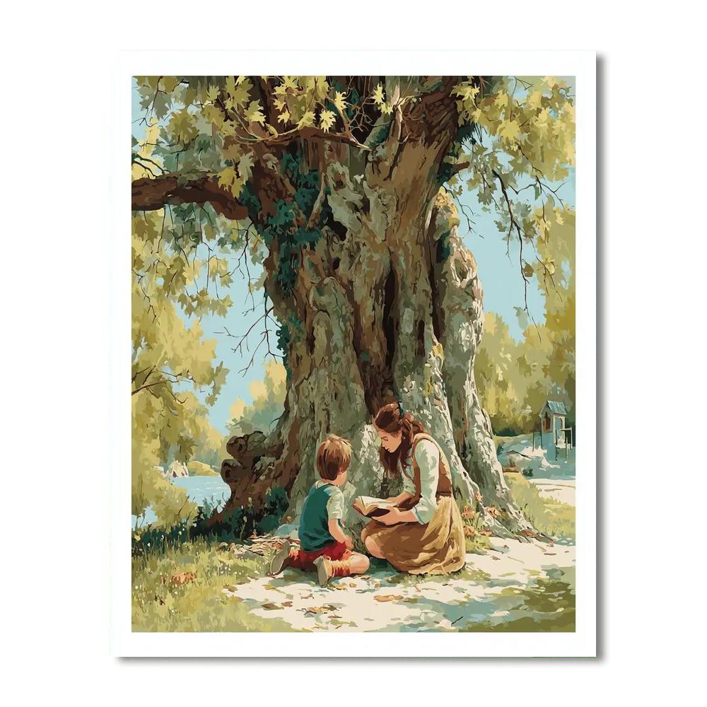 The Storytelling Tree Painting Number Kit