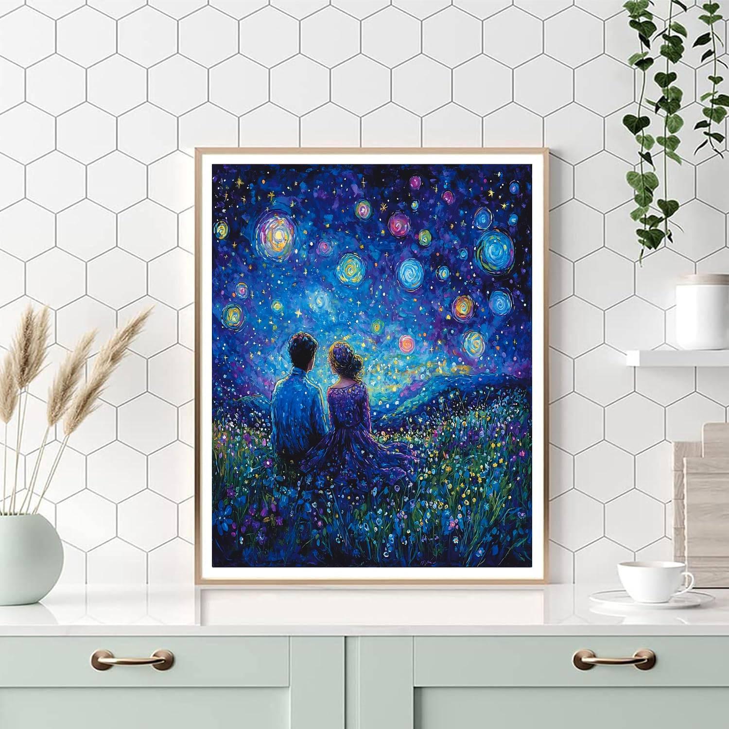 A World Of Dreams Number Painting