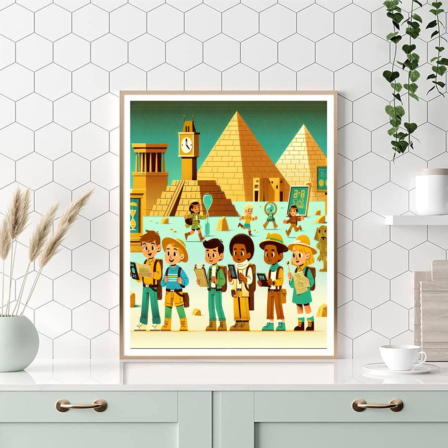 Time Travel Treasure Hunt Paint By Number