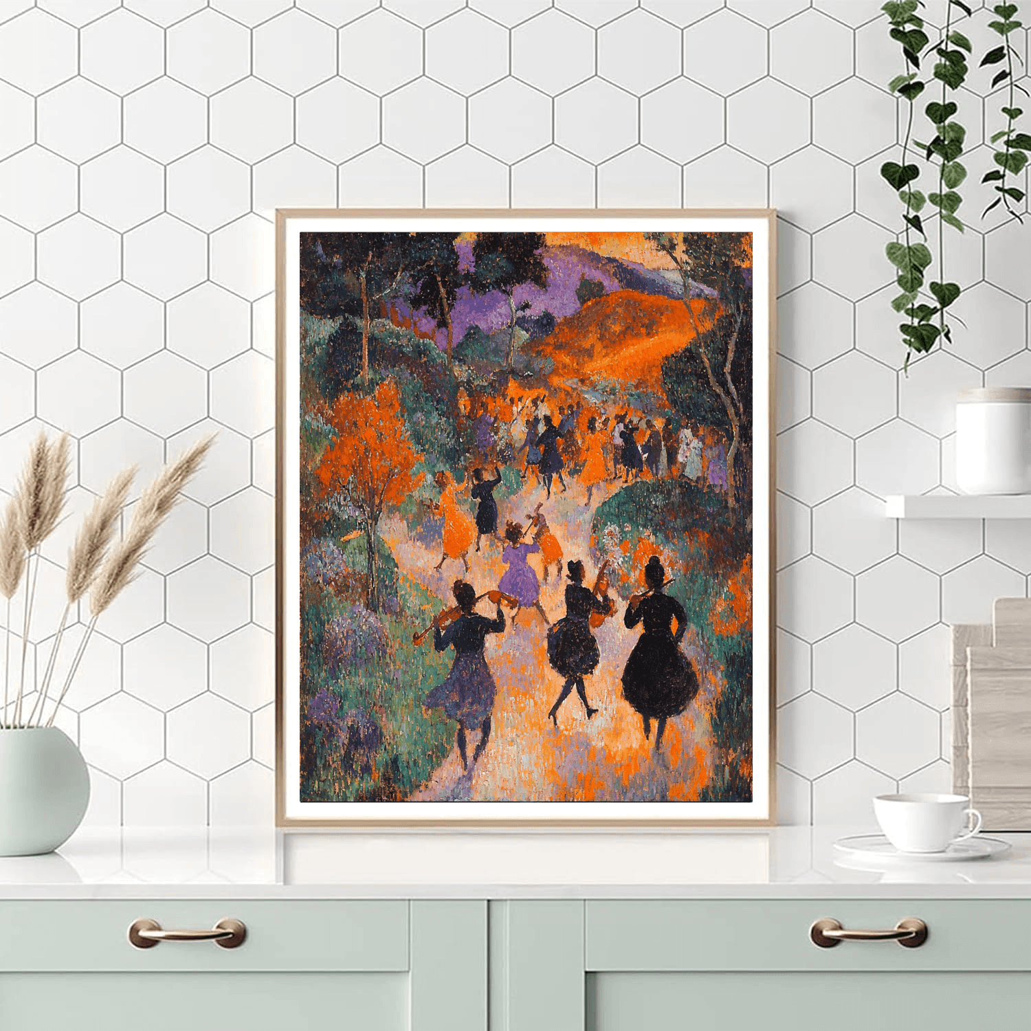 Paul Gauguin Inspired Joyous Melody  Paint By Numbers