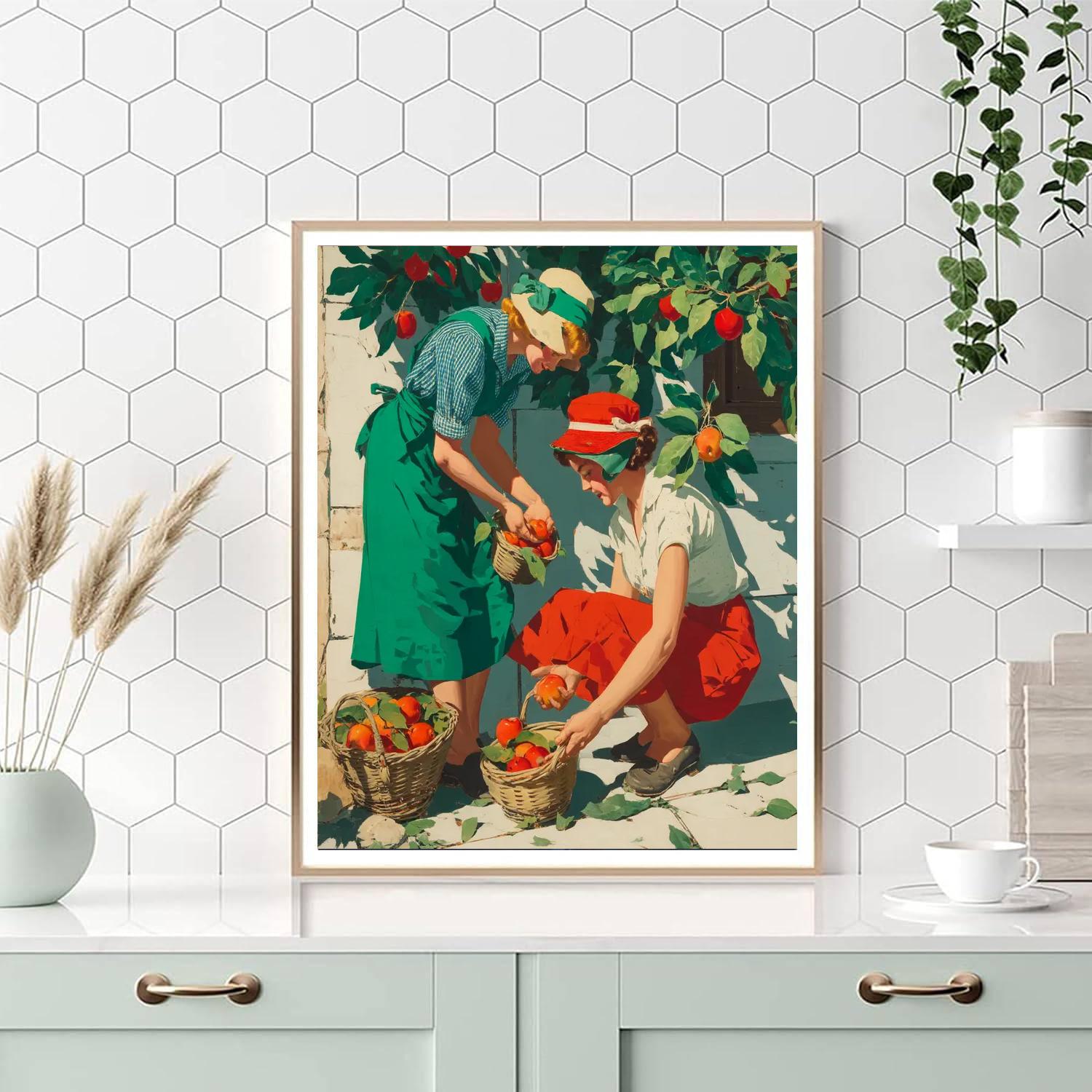 Family Orchard Numbered Painting Kits