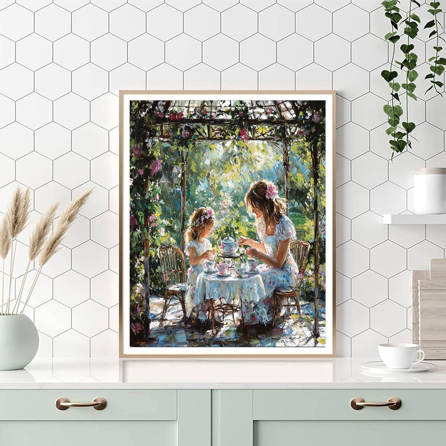 Tea Time Treasures Paint By Color