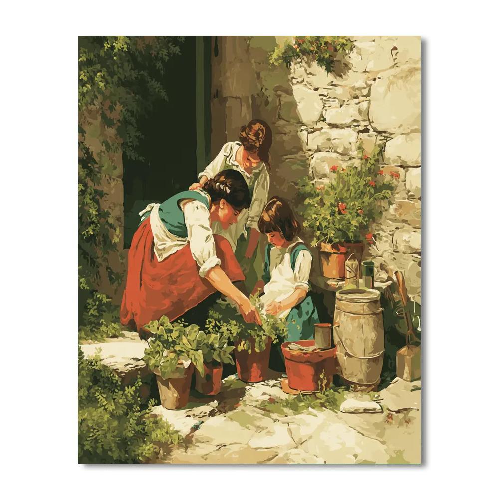 Gardening With Grace Paint By Numbers