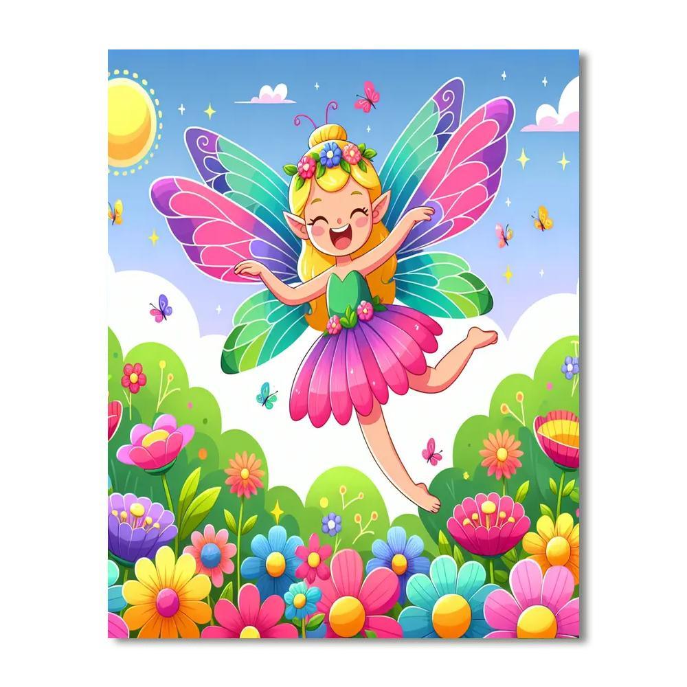 Giggling Fairy Paint By Numbers Kits
