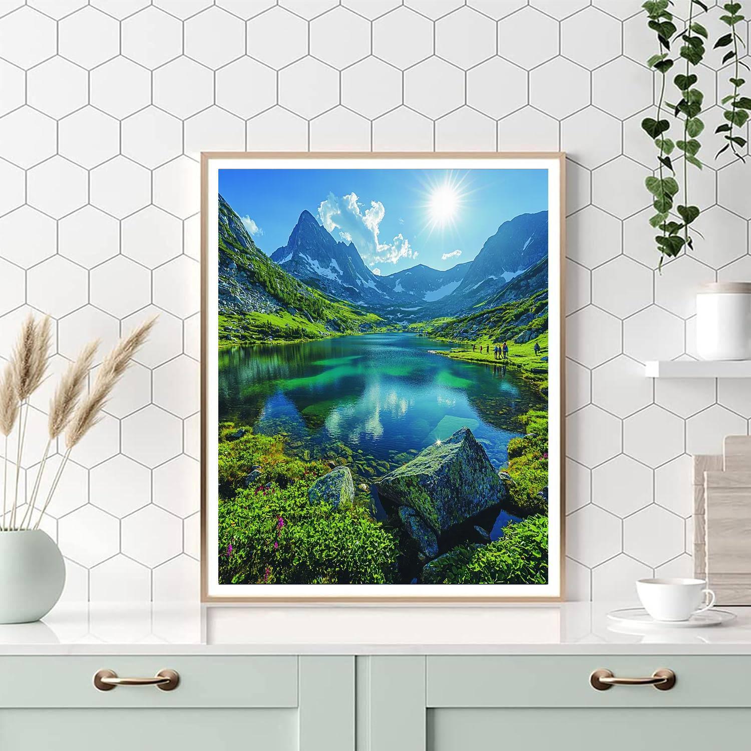 The Seven Rila Lakes Paint By Number