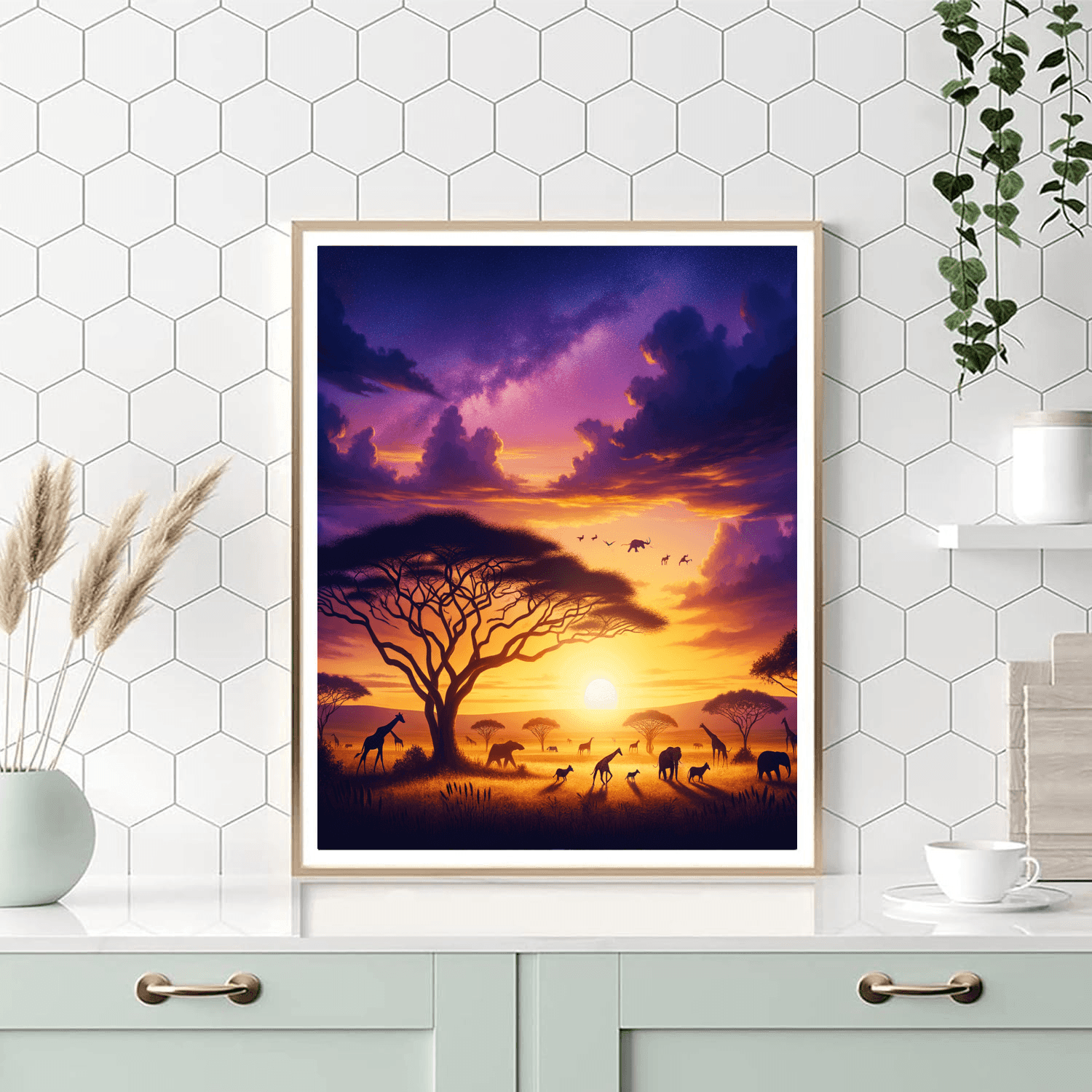 Majestic Savannah Paint By Numbers
