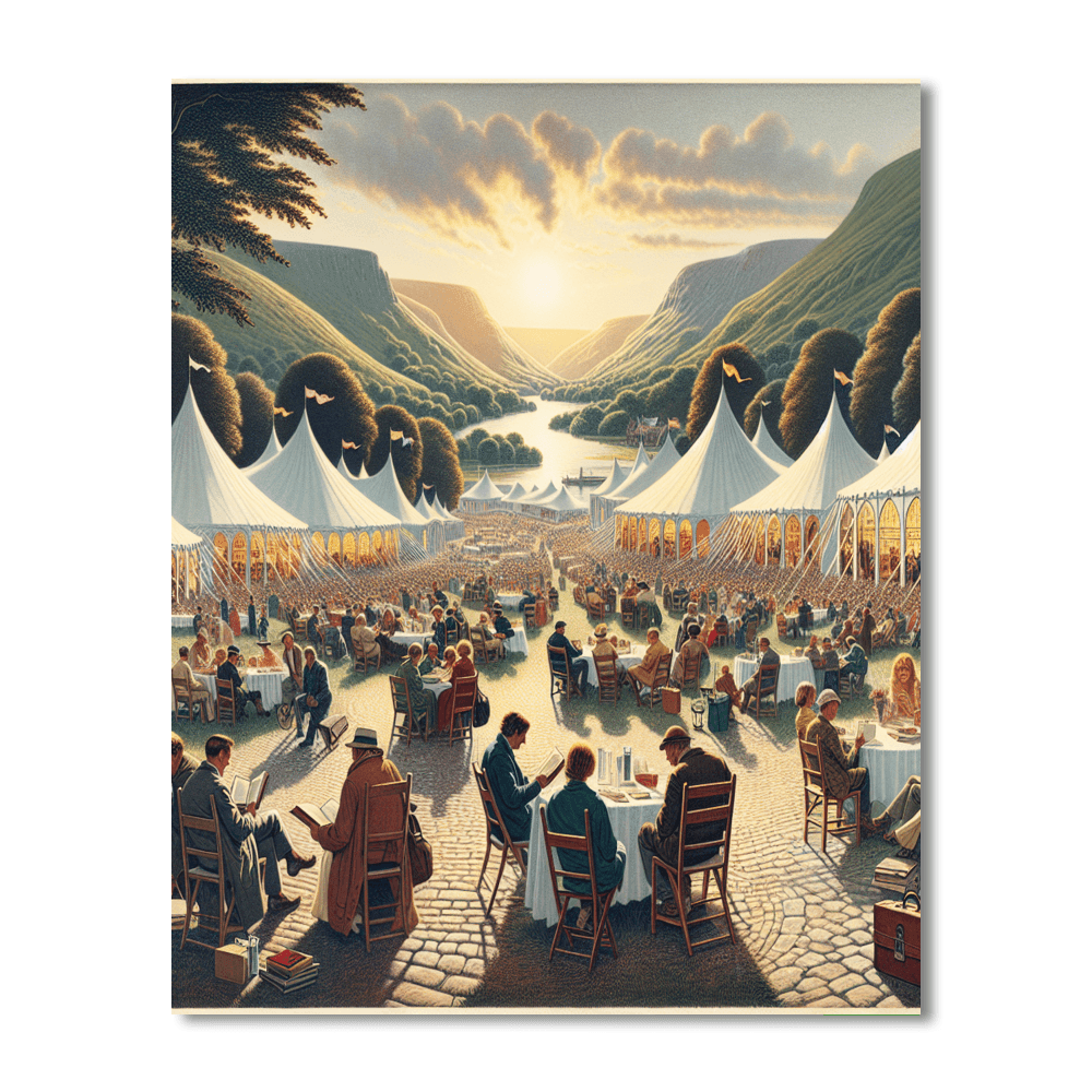 Hay Festival - Wales Paint By Numbers