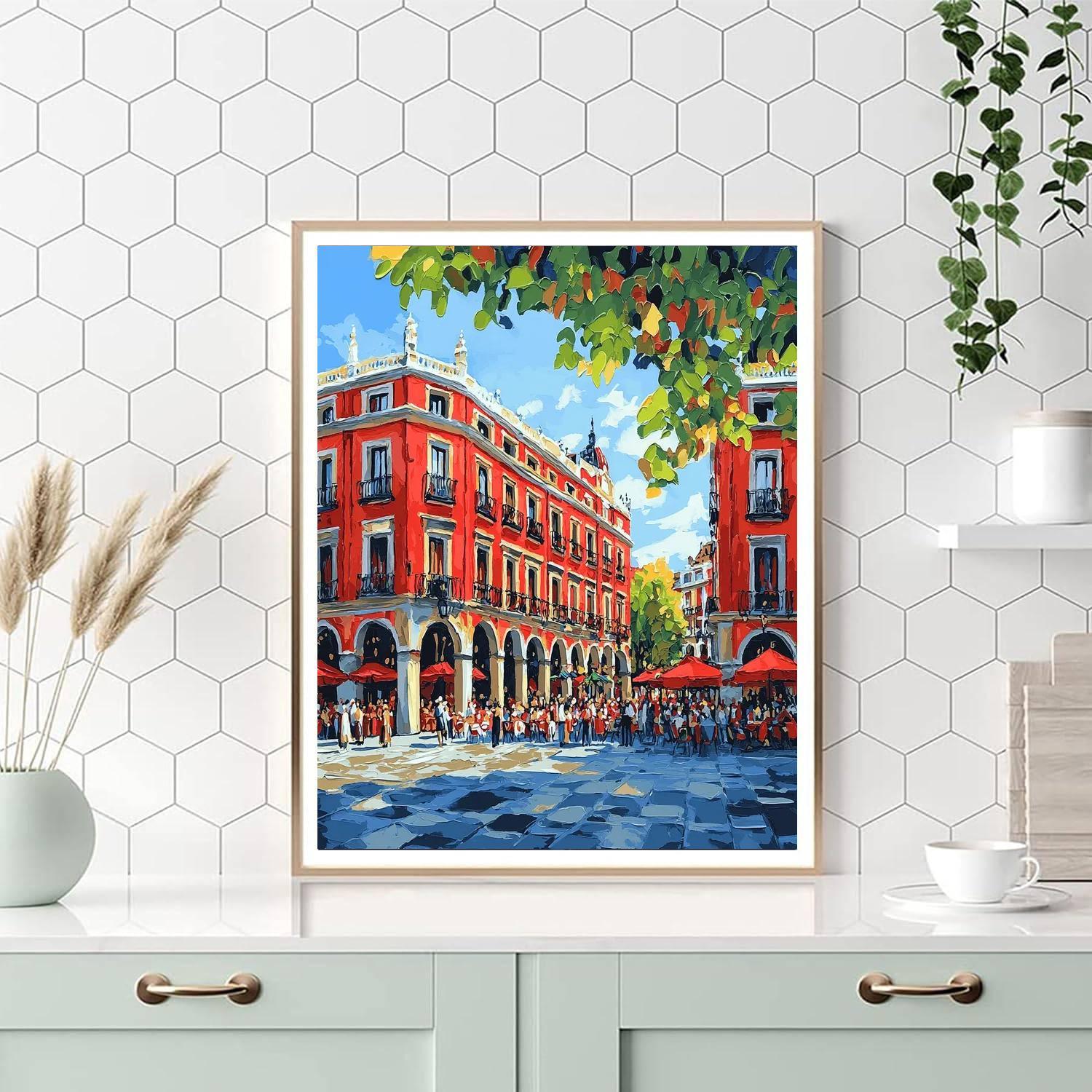 Plaza Mayor - Spain Paint By Number