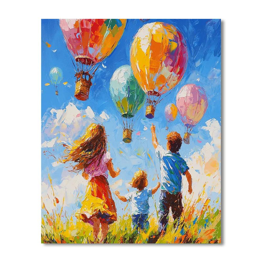 Balloons Of Joy Paint By Numbers Kits