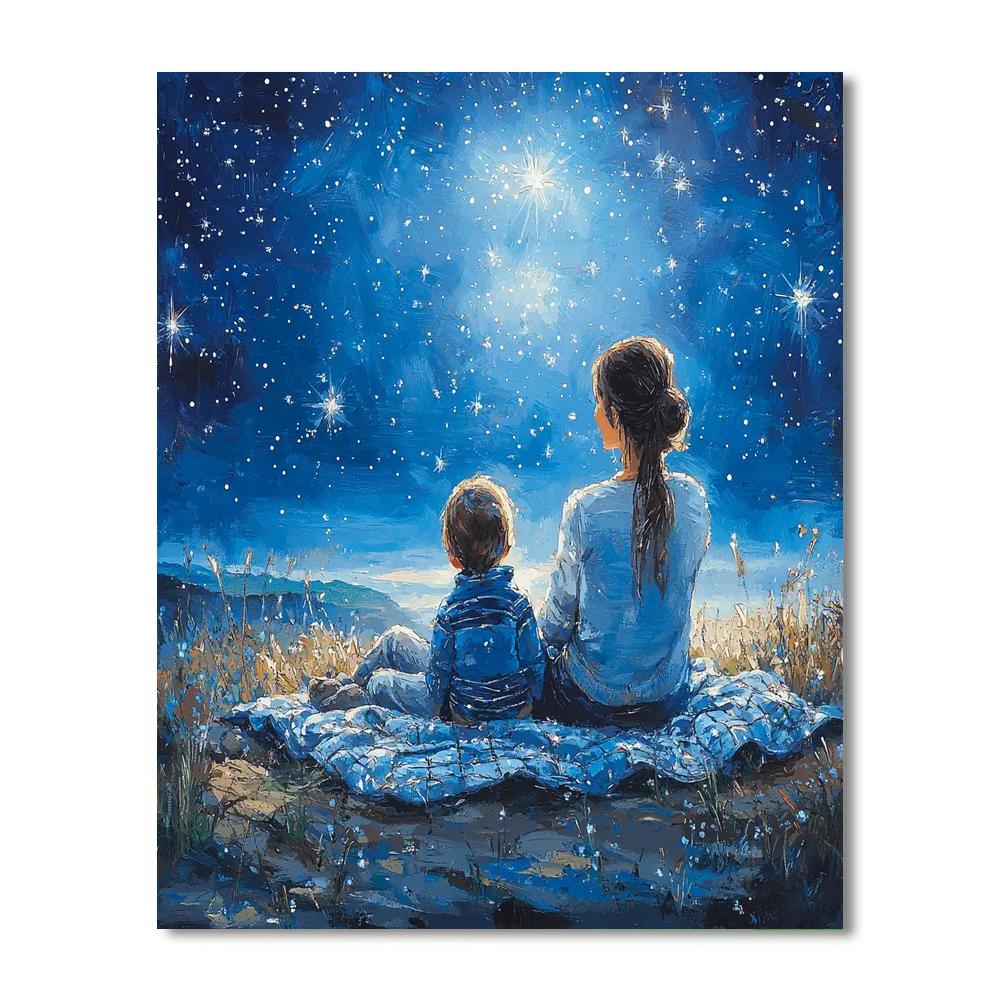 Mommy's Magical Night Paint By Number
