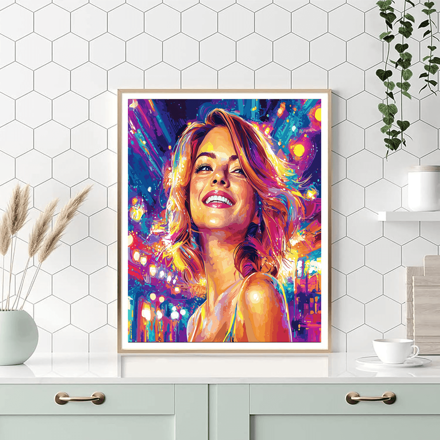 Emma Stone: A Journey Of La La Land Dreams Paint By Color