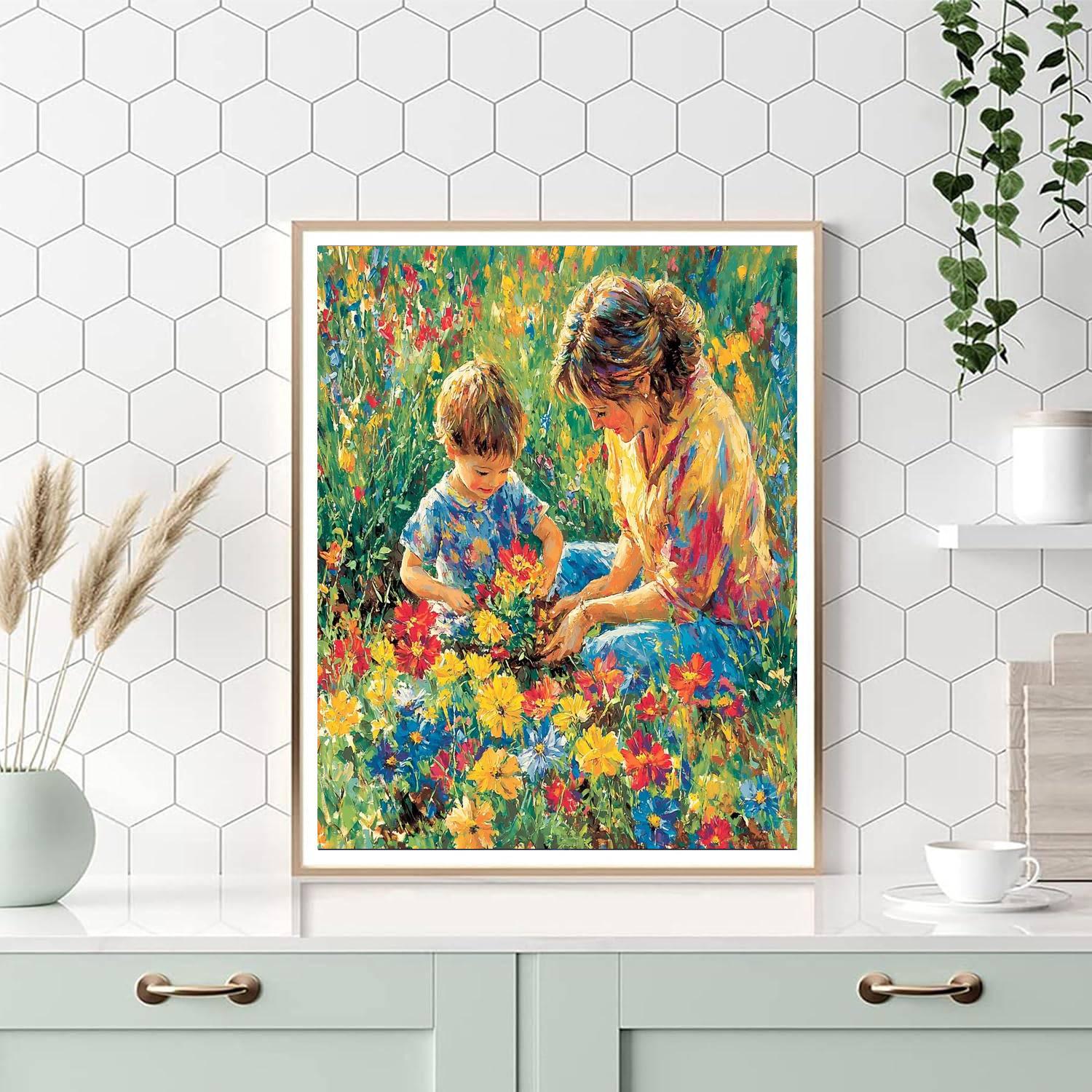 Together We Blossom DIY Paint By Numbers