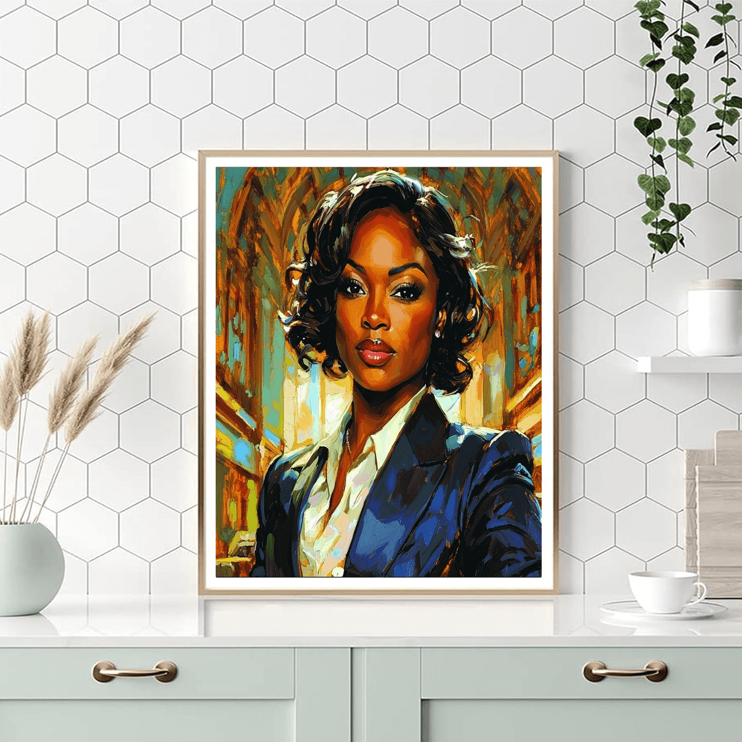 Viola Davis: The Bold Presence Of Annalise Keating DIY Paint By Numbers