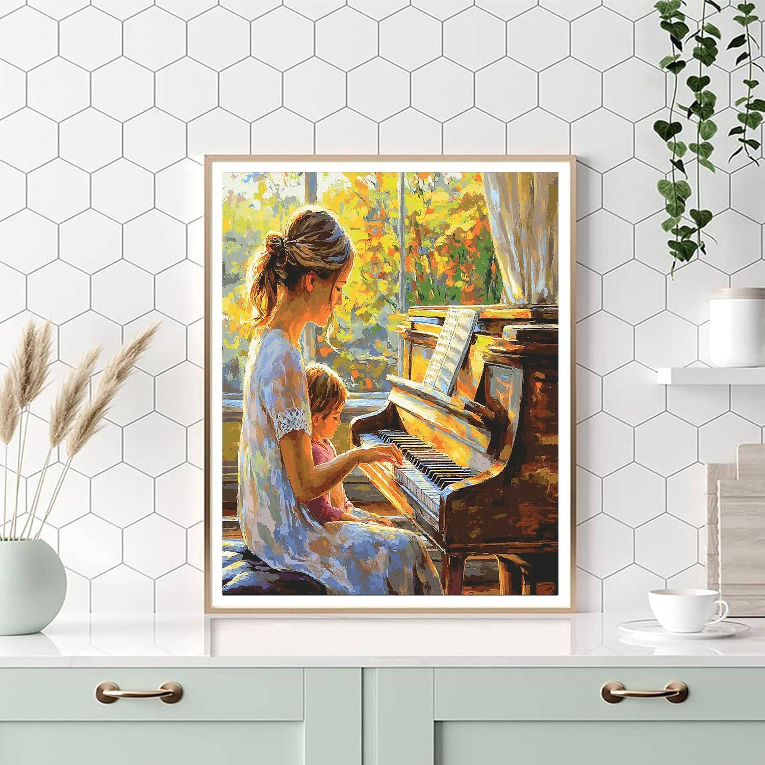 Harmony Of Love Numbered Painting Kits