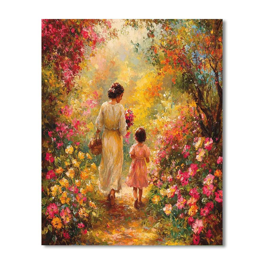 Garden Of Blessings Numbered Painting Kits