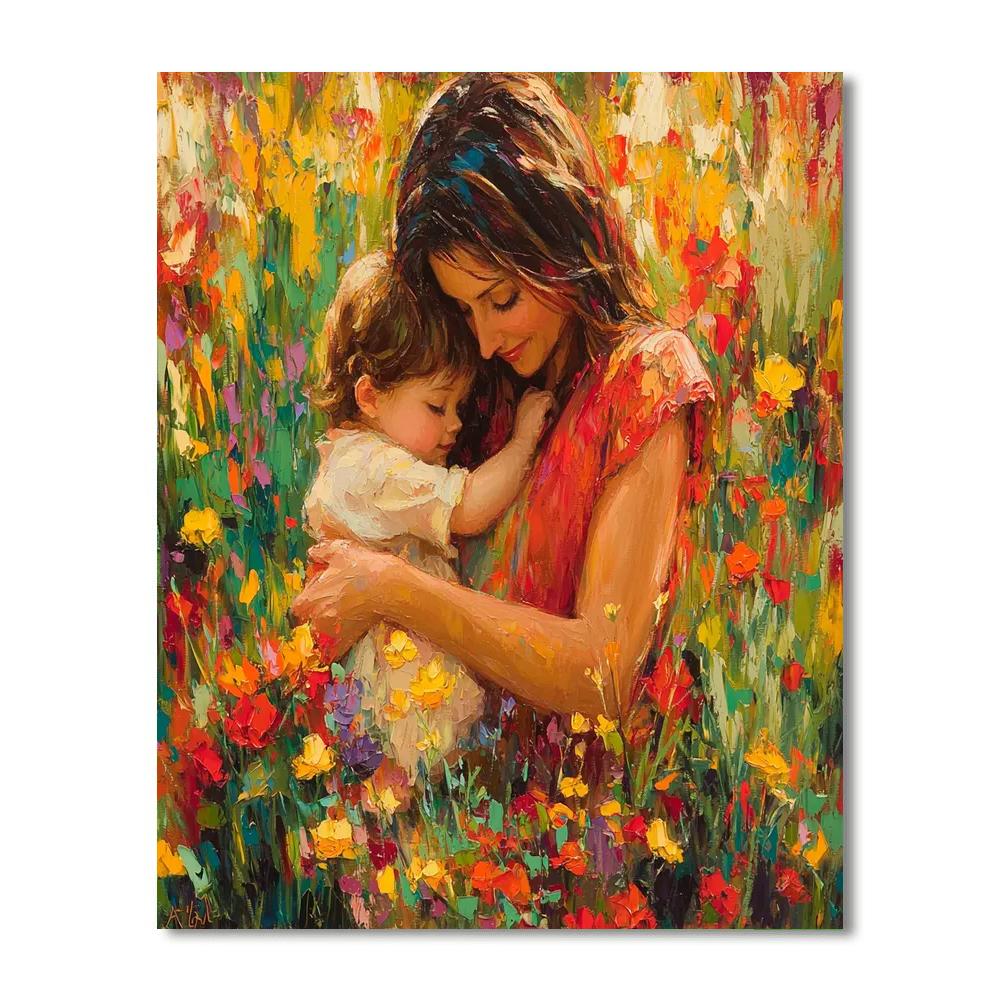 Mother's Garden Of Hugs Paint By Numbers