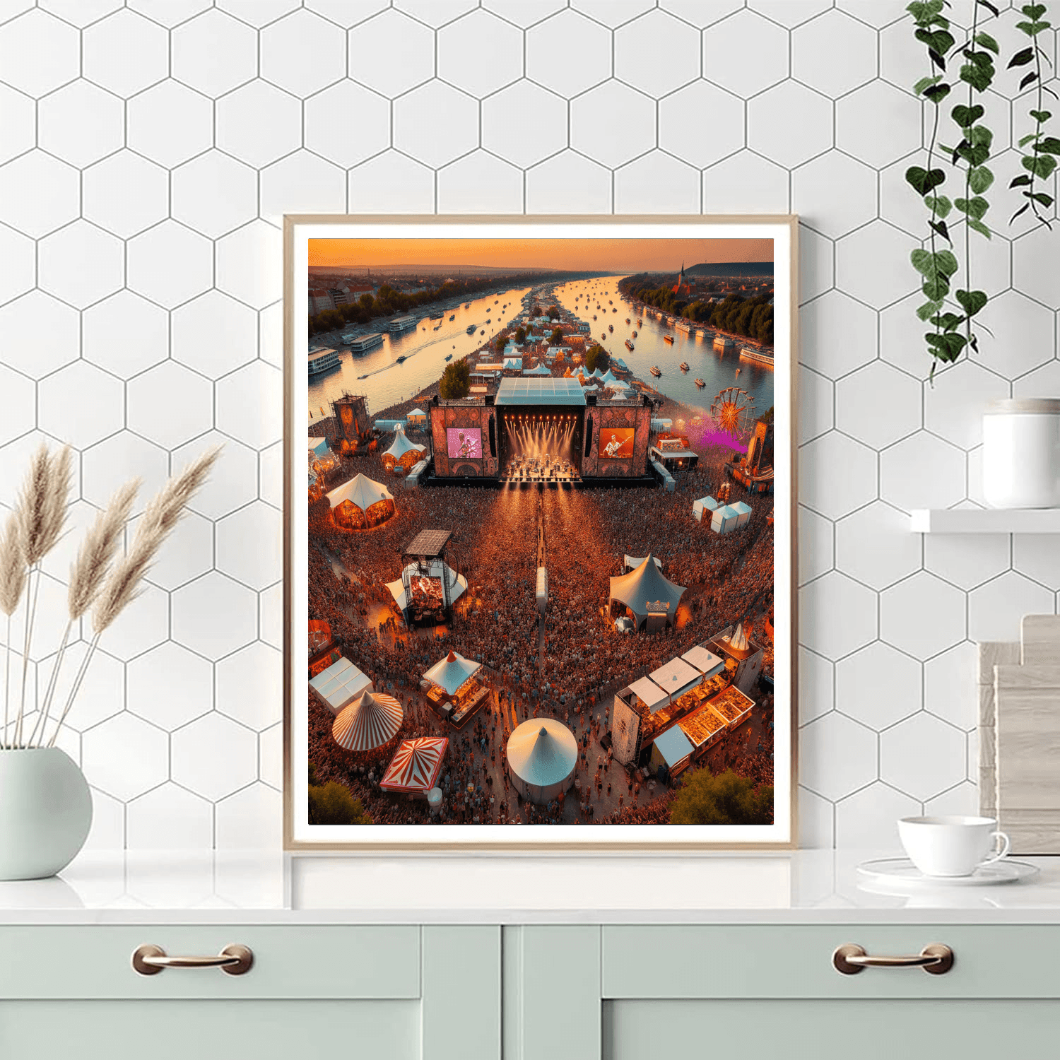 Sziget Festival Painting Number Kit