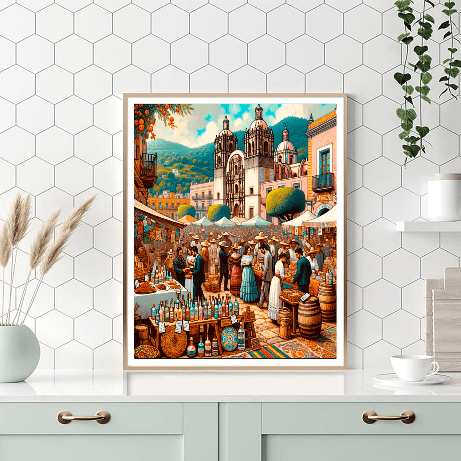 Oaxaca International Mezcal Festival - Mexico DIY Paint By Numbers