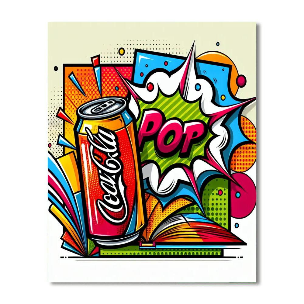 Pop Art Parade Paint By Numbers Art