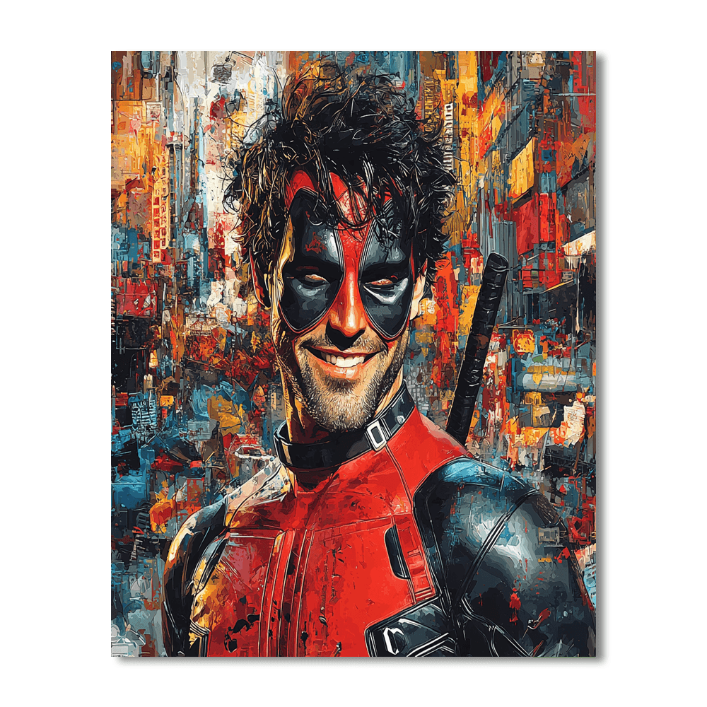 Ryan Reynolds: The Witty Mercenary Of The Screen Paint By Number