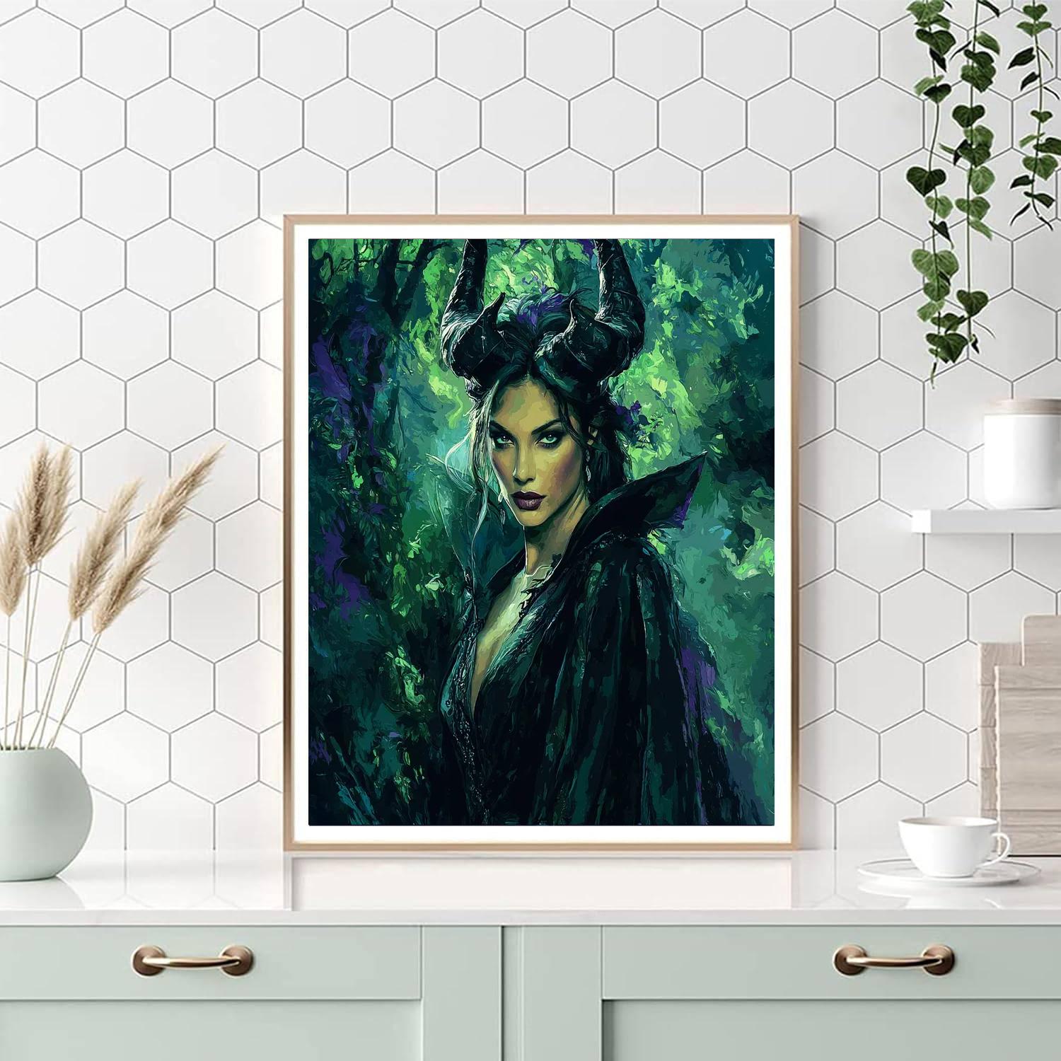 Angelina Jolie: Grace Of A Warrior Soul Numbered Painting Kits