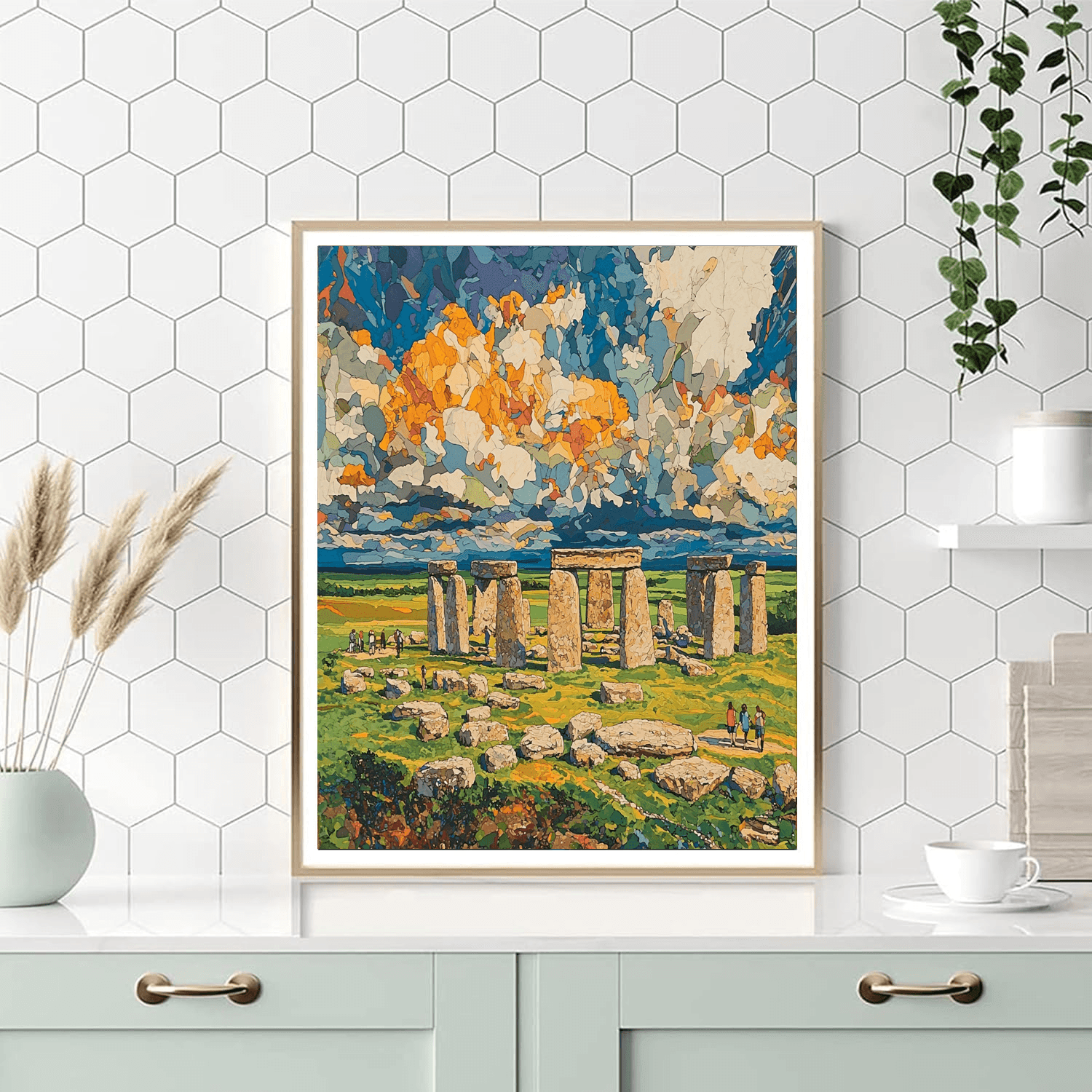 Stonehenge - England DIY Paint By Numbers