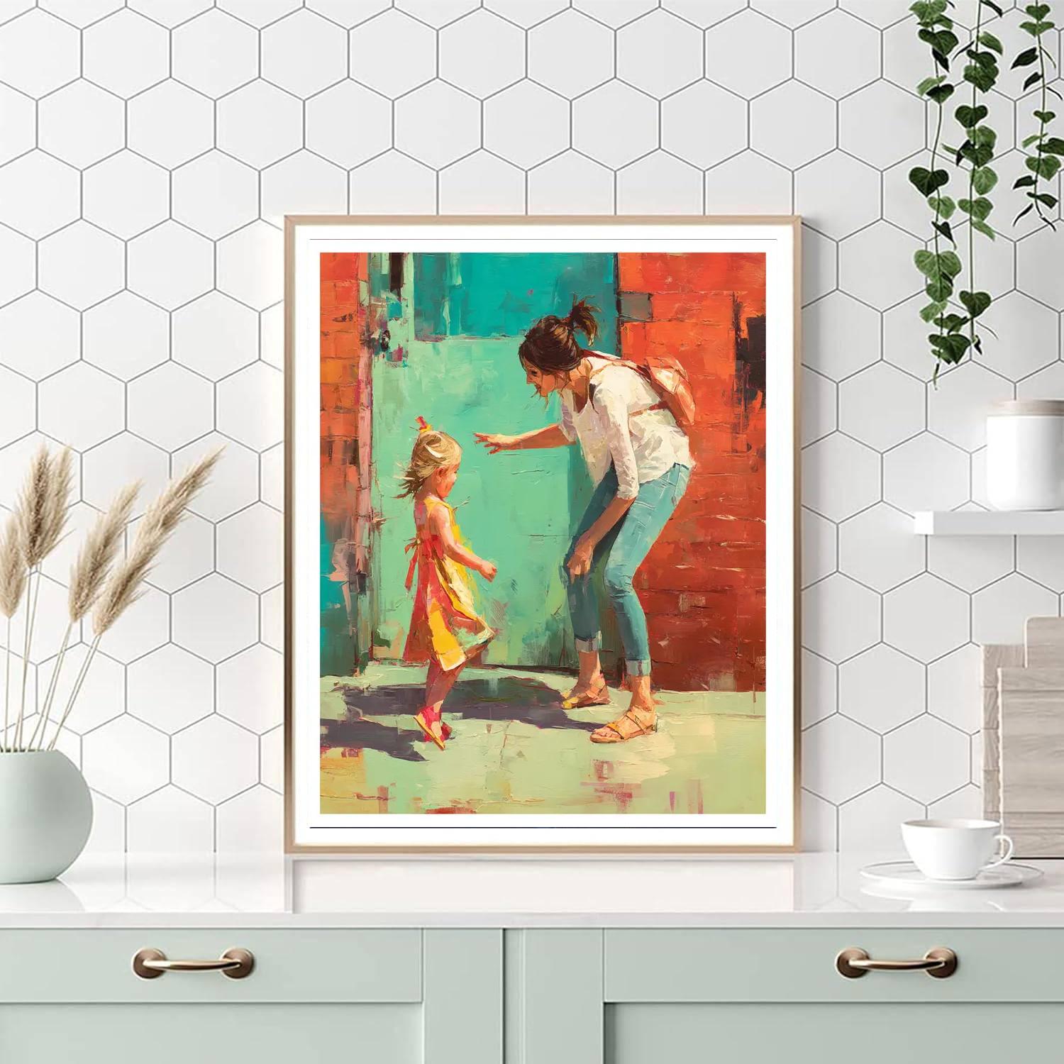 Mothers And Milestones Painting Number Kit