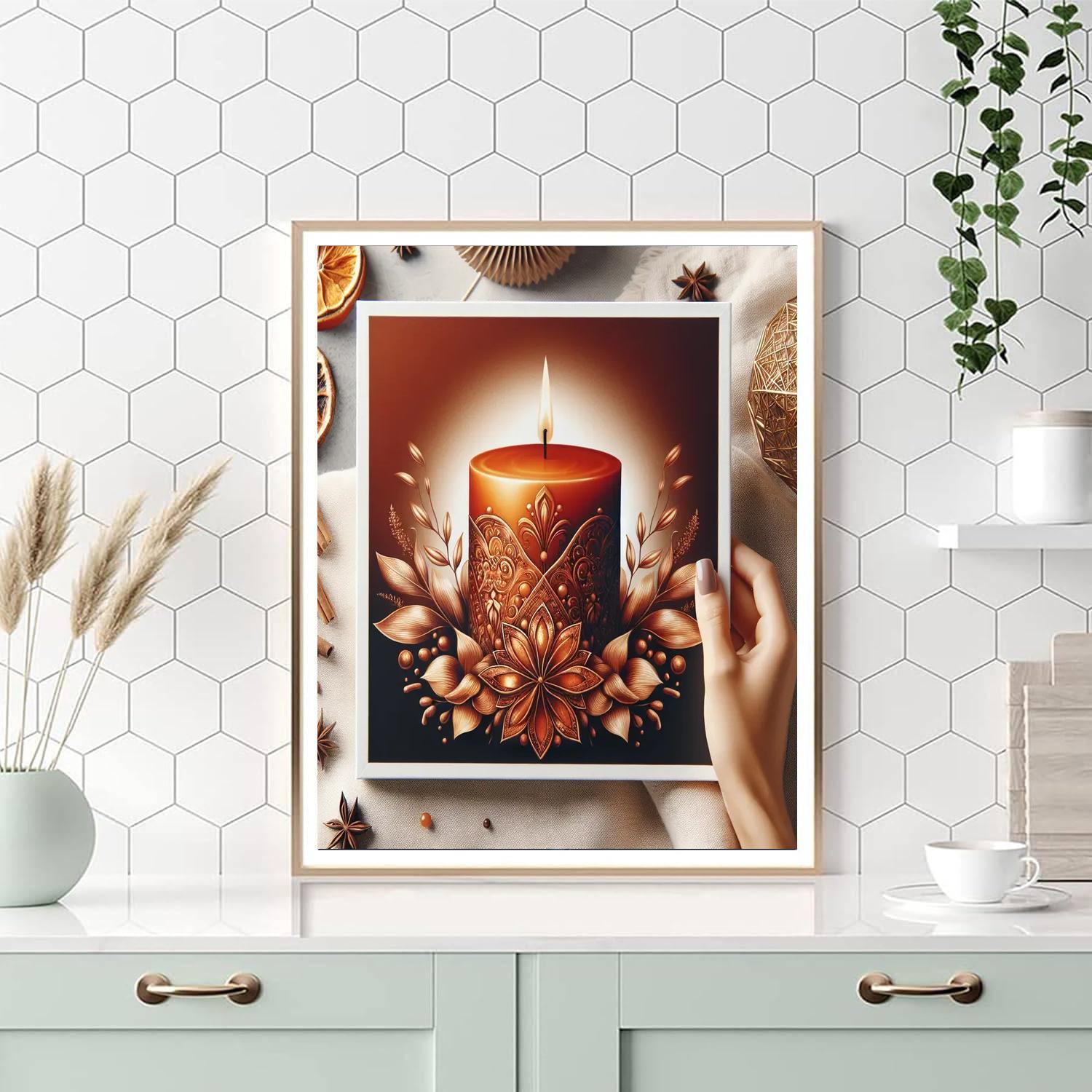 Silk Road Spice Candle Paint By Number