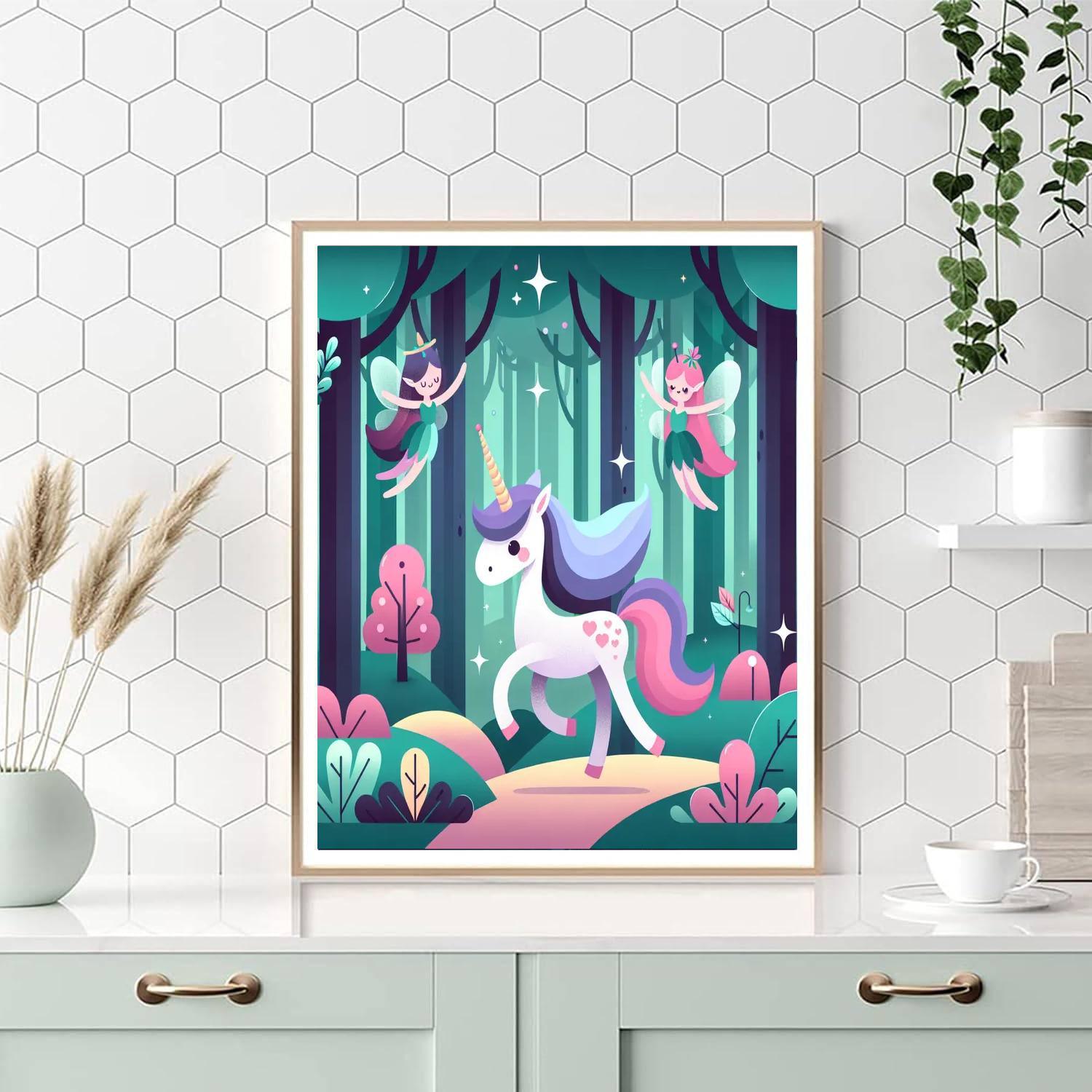 Magic Forest Journey Paint By Numbers Kits