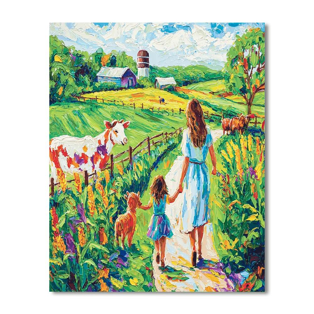 A Family Adventure Paint By Numbers