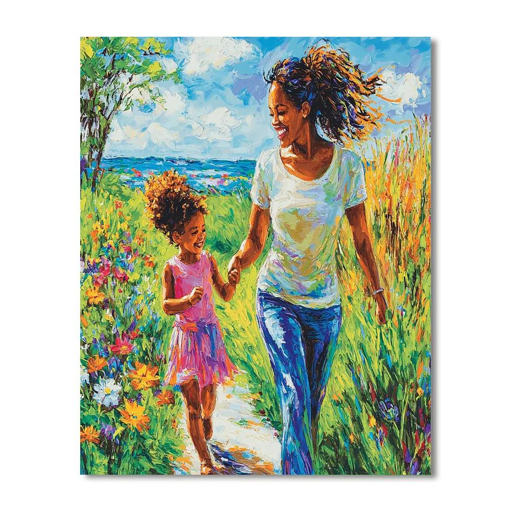 A Stroll In The Park Paint By Number